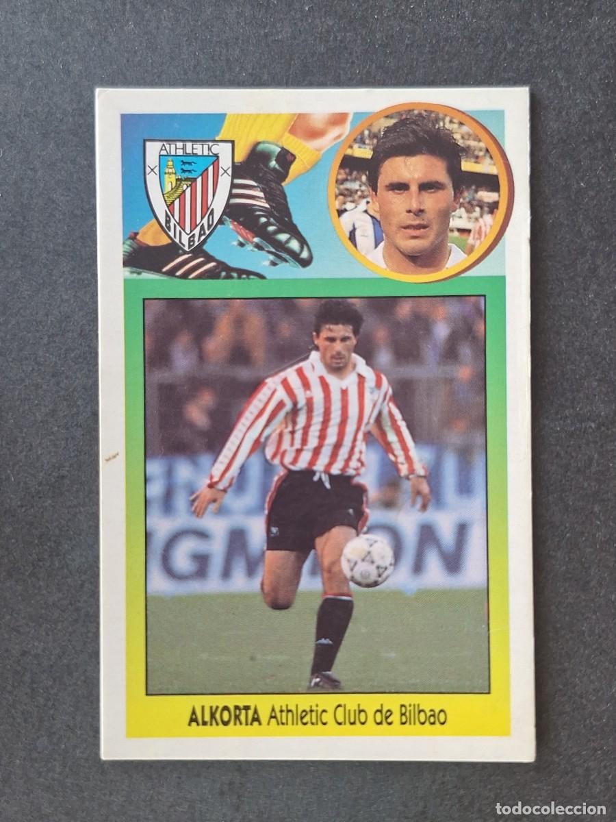 Cromos de f&uacute;tbol: L3 ALKORTA ATHLETIC CLUB DE BILBAO LIGA ESTE 1993 1994 93 94 CARTON NUNCA PEGADO SIN PEGAR