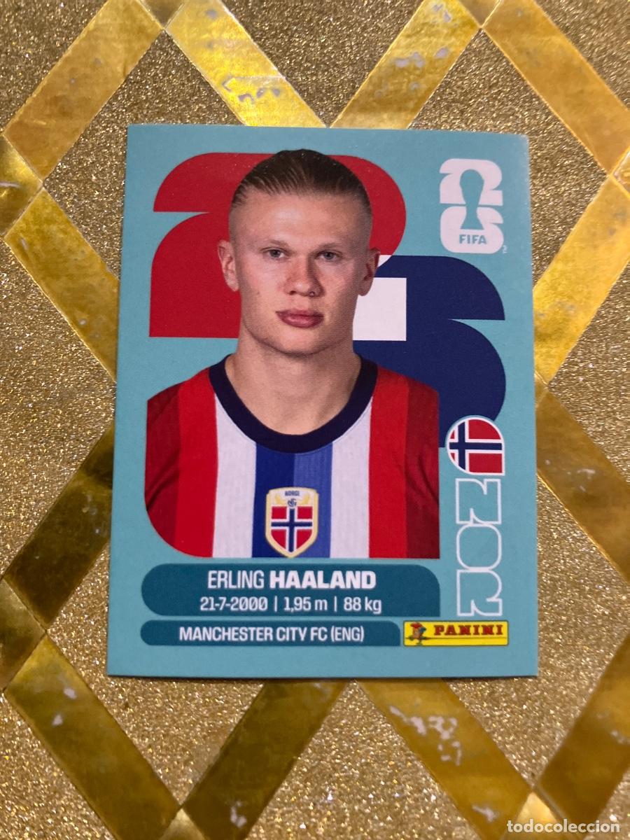 Cromos de f&uacute;tbol: CROMO DE F&Uacute;TBOL NUMERO NOR 15 ERLING HAALAND NORUEGA MUNDIAL 2026 MEXICO-EEUU-CANADA PANINI !