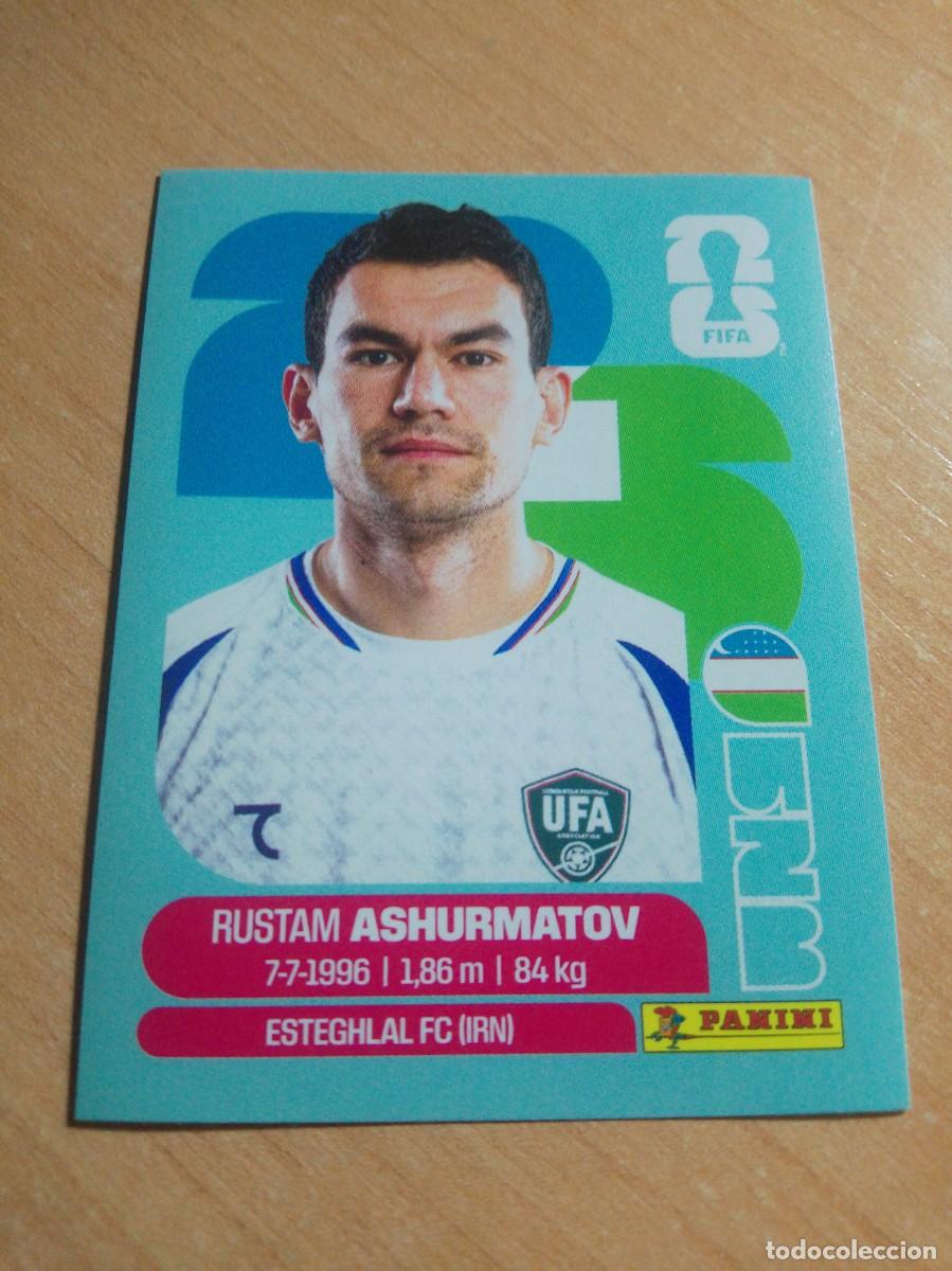 Cartes &agrave; collectionner de Football: ASHURMATOV UZBEKISTAN UZB 7 MUNDIAL FIFA WORLD CUP 2026 26 PANINI STICKERS NUEVO