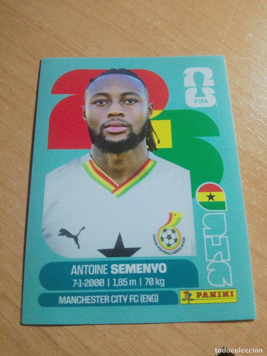 Cartes &agrave; collectionner de Football: SEMENYO GHANA GHA 20 MUNDIAL FIFA WORLD CUP 2026 26 PANINI STICKERS NUEVO