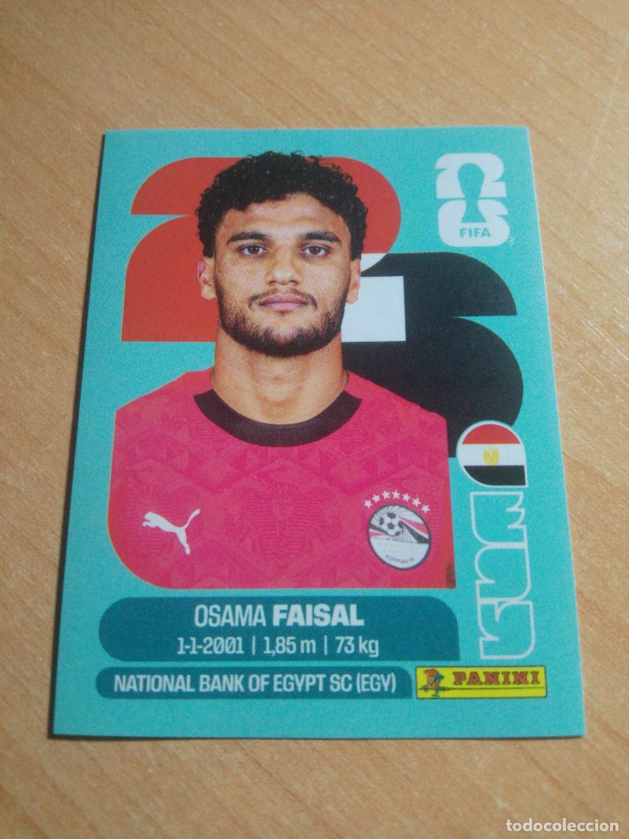 Cartes &agrave; collectionner de Football: EGY 16 OSAMA FAISAL EGIPTO MUNDIAL FIFA WORLD CUP 2026 26 PANINI STICKERS NUEVO