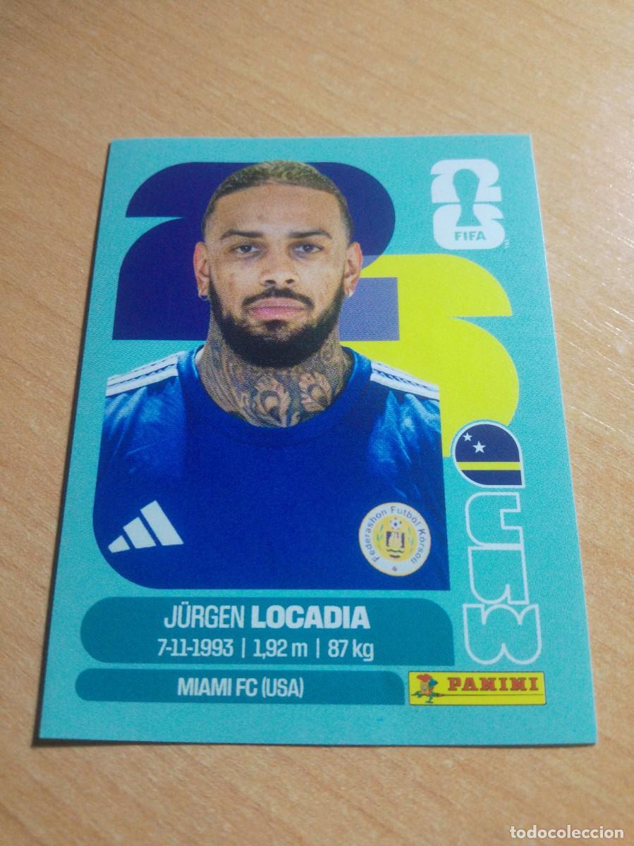 Cartes &agrave; collectionner de Football: CUW 17 LOCADIA CURACAO MUNDIAL FIFA WORLD CUP 2026 26 PANINI STICKERS NUEVO