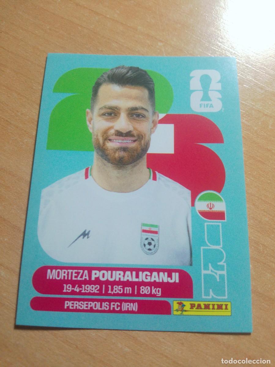 Fu&szlig;ball-Sticker: IRN 3 POURALIGANJI IRAN MUNDIAL FIFA WORLD CUP 2026 26 PANINI STICKERS NUEVO