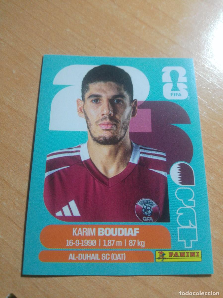 Cromos de f&uacute;tbol: QAT 10 BOUDIAF QATAR MUNDIAL FIFA WORLD CUP 2026 26 PANINI STICKERS NUEVO