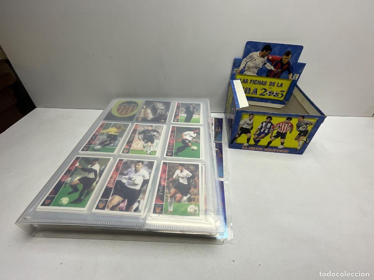 Cromos de f&uacute;tbol: COLECCION MUNDICROMO LAS FICHAS DE LA LIGA 2003 - HAY 630 CROMOS Y UNOS DOBLES