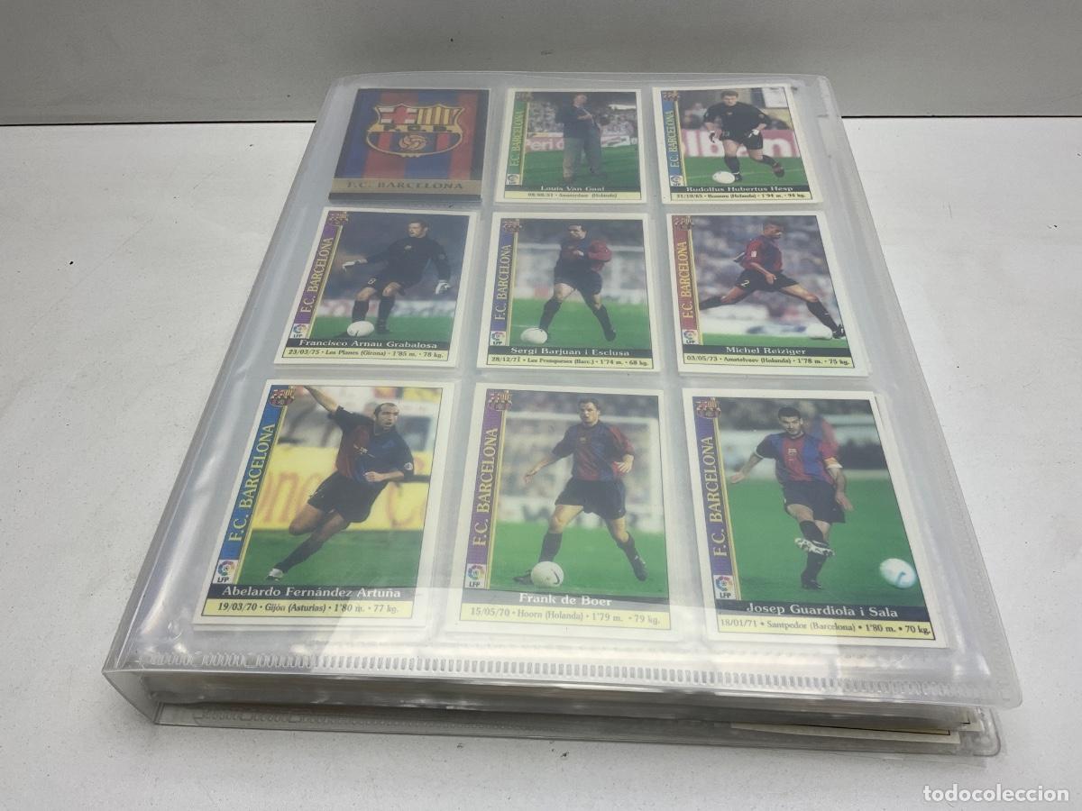 Cromos de f&uacute;tbol: COLECCION MUNDICROMO LAS FICHAS DE LA LIGA 99-00 - HAY 637 CROMOS Y UNOS DOBLES