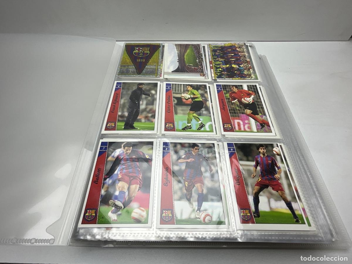 Cromos de f&uacute;tbol: COLECCION MUNDICROMO LAS FICHAS DE LA LIGA 06-07 - HAY 629 CROMOS Y UNOS DOBLES