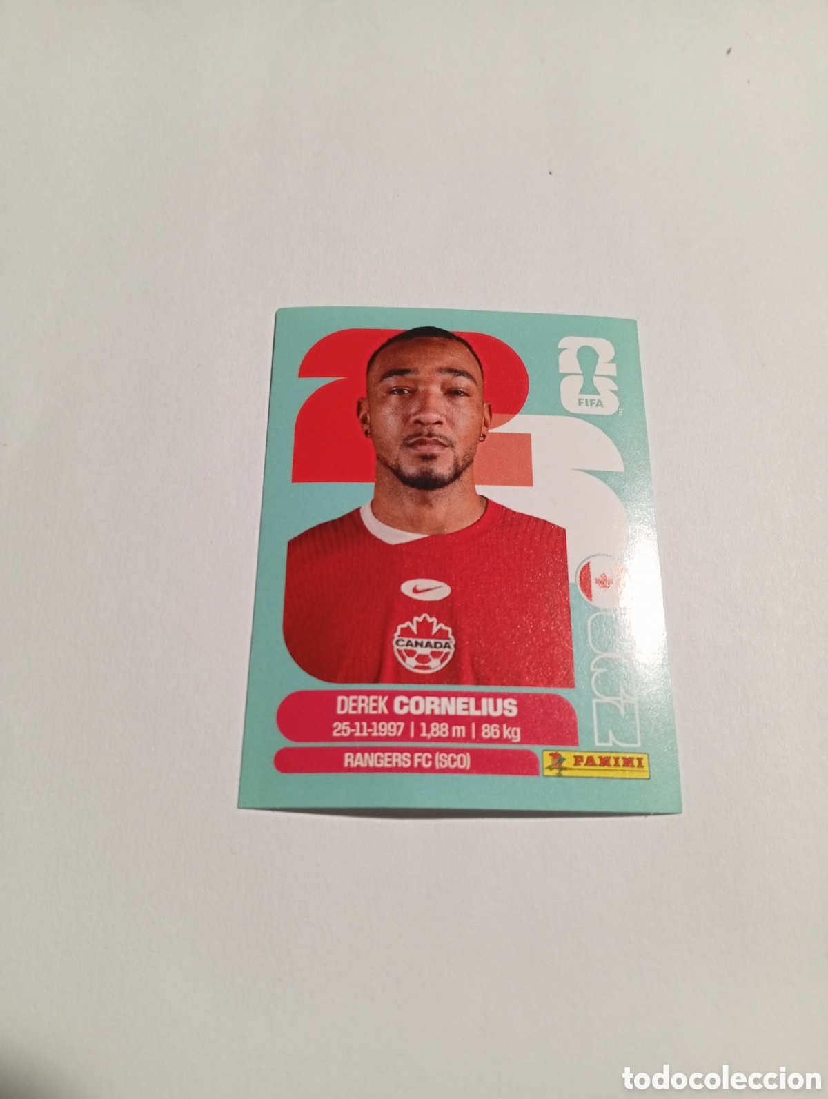 Cromos de f&uacute;tbol: CAN 7 World Cup 26 Panini