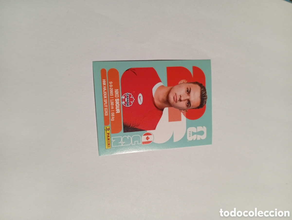Cromos de f&uacute;tbol: CAN 16 World Cup 26 Panini
