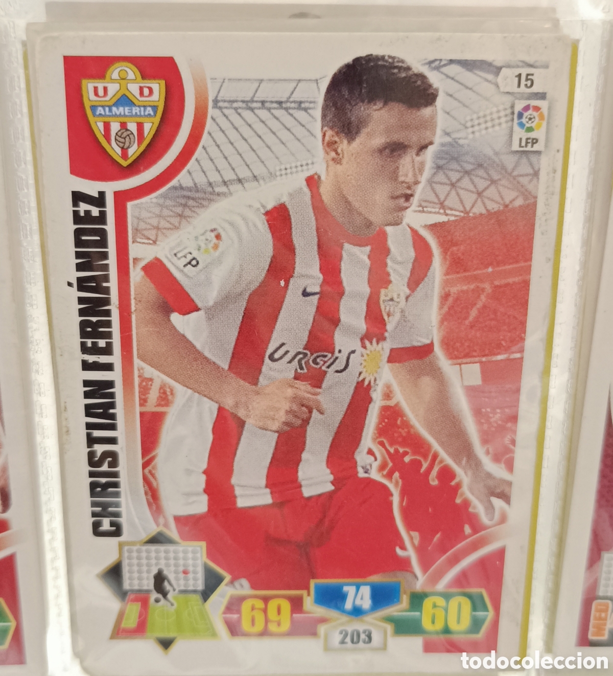 Cromos de f&uacute;tbol: 15 CRISTIAN FERNANDEZ adrenalyn 12/13