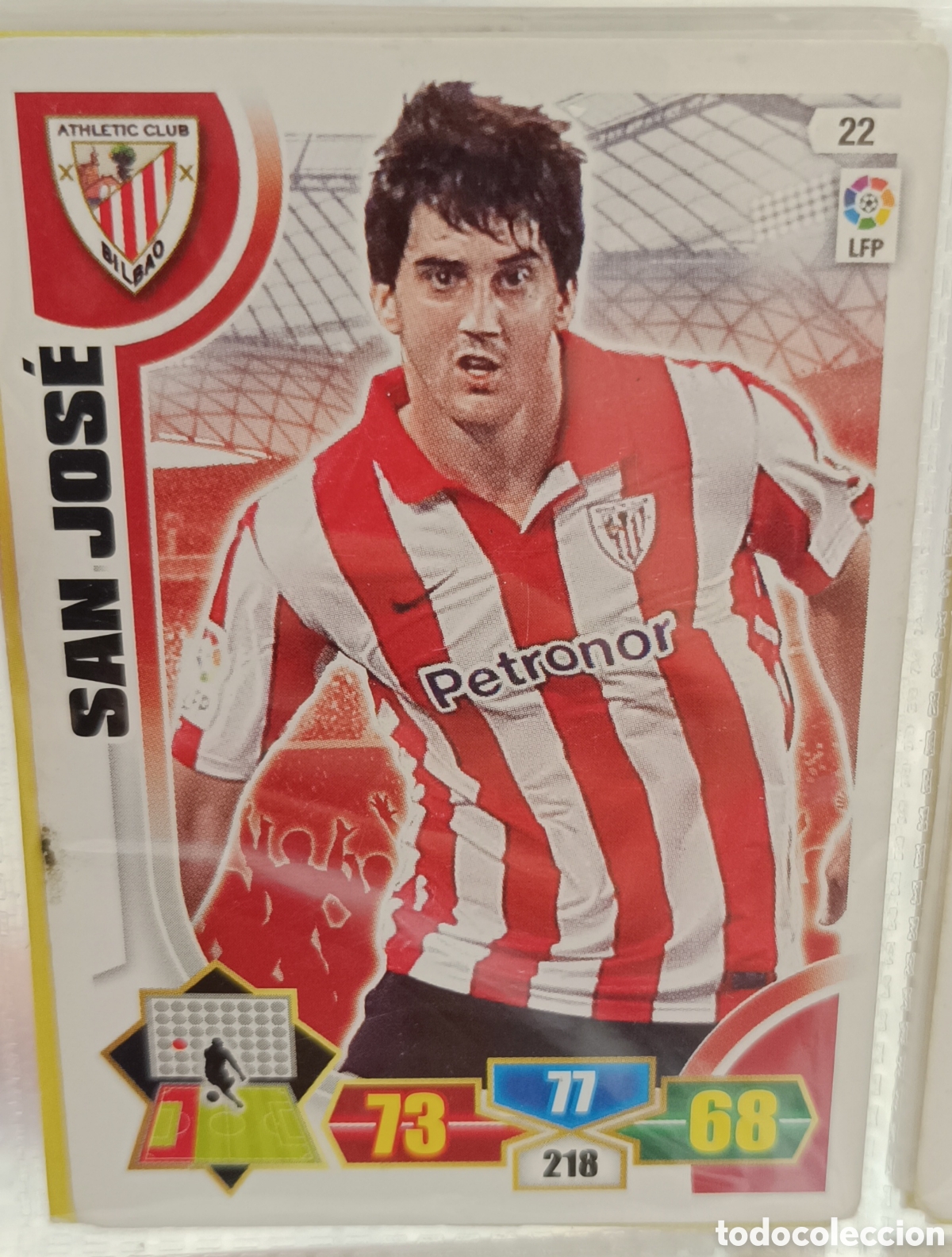 Cromos de f&uacute;tbol: 22 SAN JOSE adrenalyn 12/13