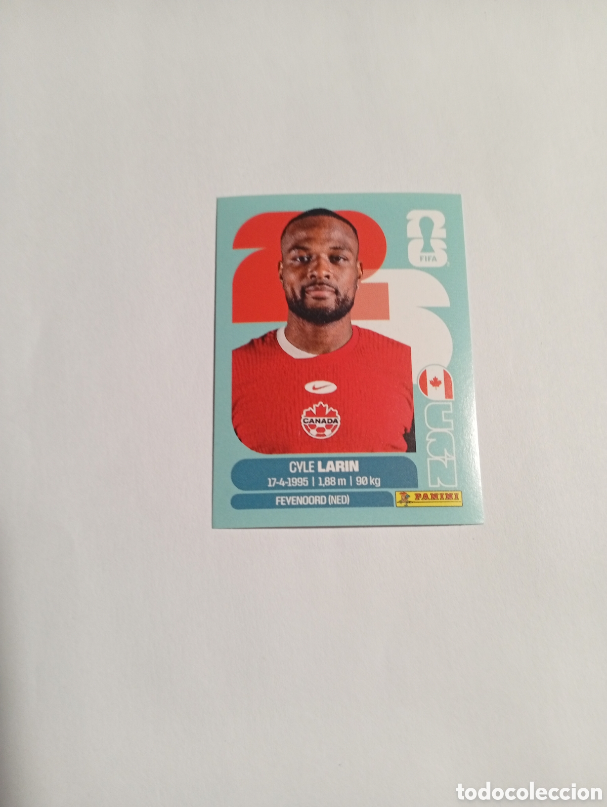 Cromos de f&uacute;tbol: CAN 19 World Cup 26 Mundial