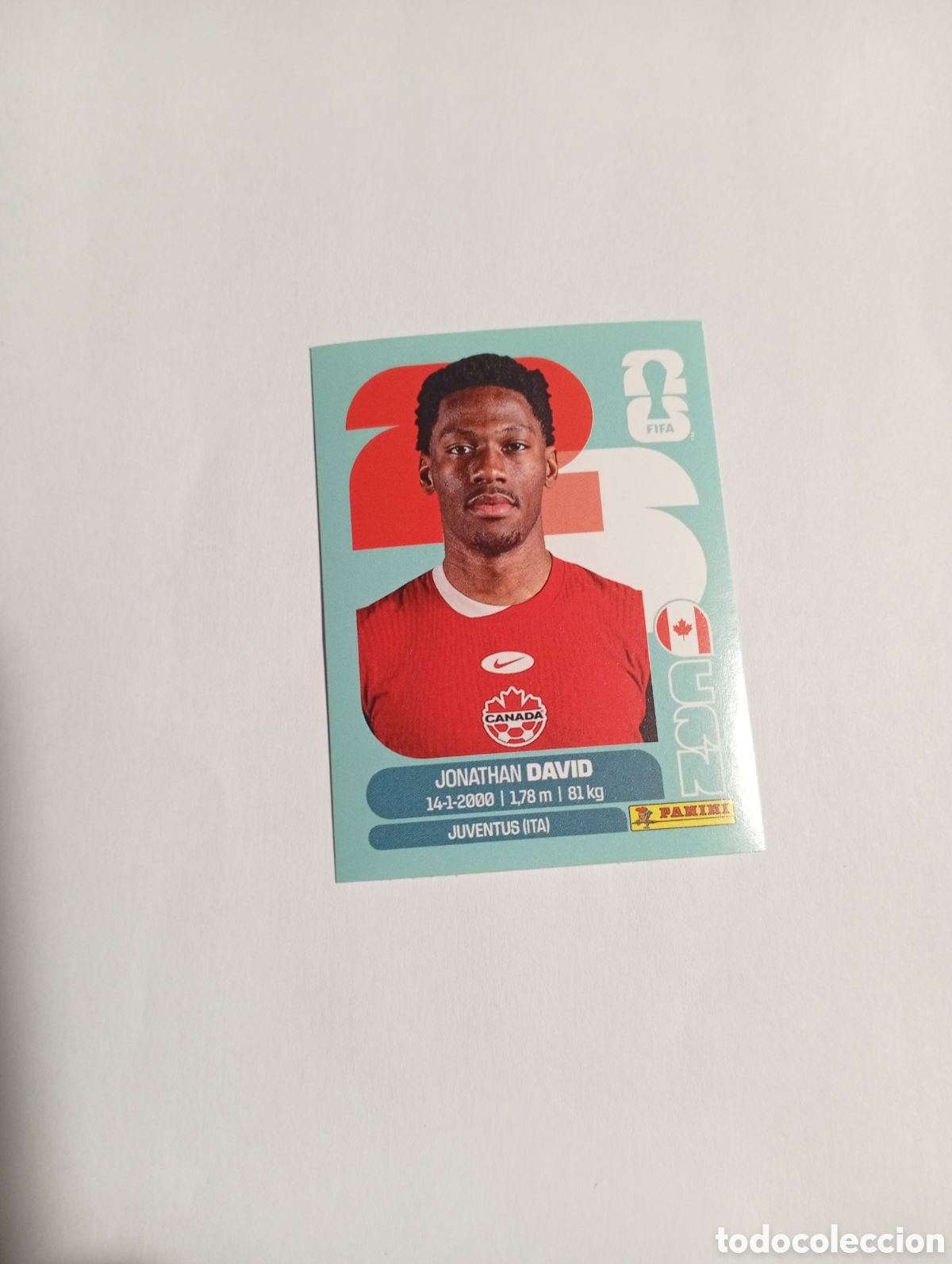 Cromos de f&uacute;tbol: CAN 20 World Cup 26 Panini