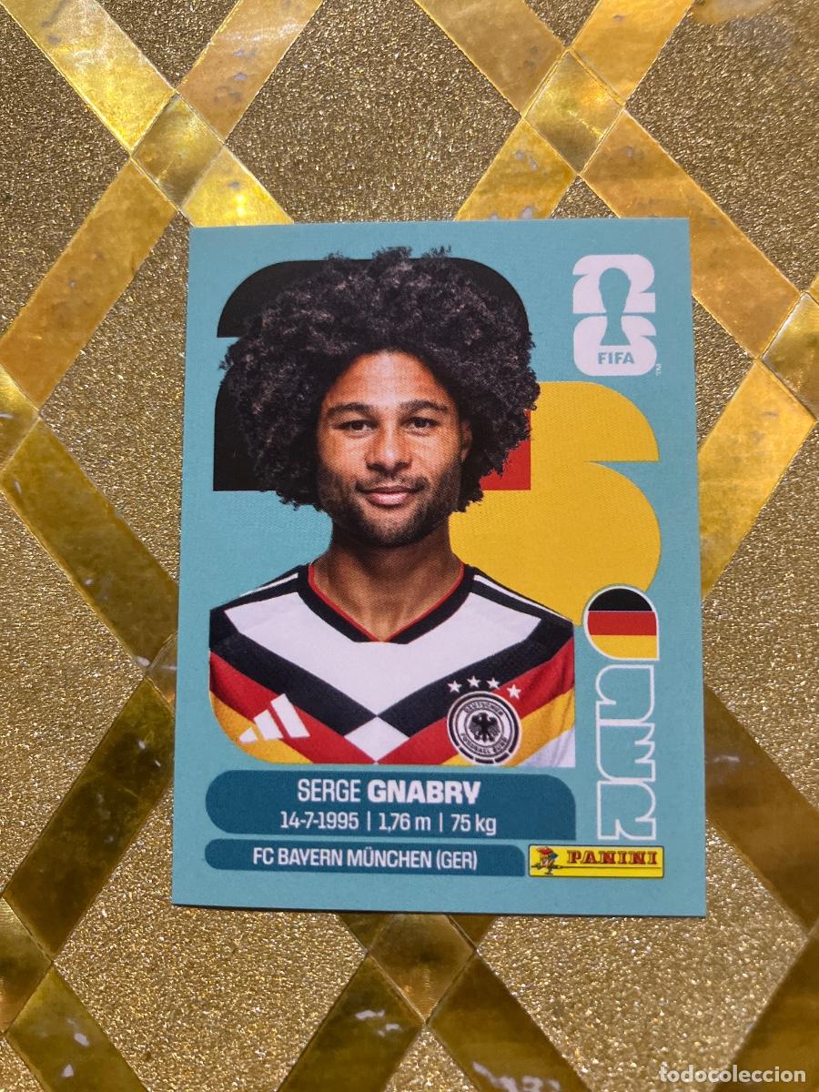 Cromos de f&uacute;tbol: CROMO DE F&Uacute;TBOL NUMERO GER 16 GNABRY ALEMANIA MUNDIAL 2026 MEXICO-EEUU-CANADA PANINI !