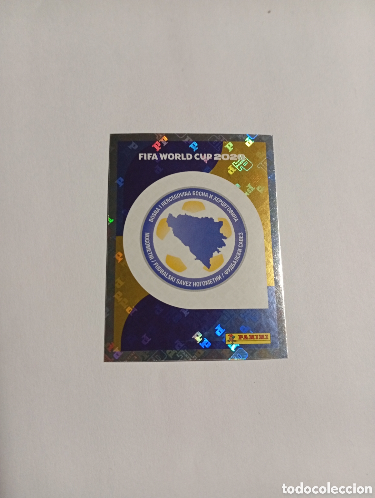 Cromos de f&uacute;tbol: BIH 1 World Cup 26 Panini