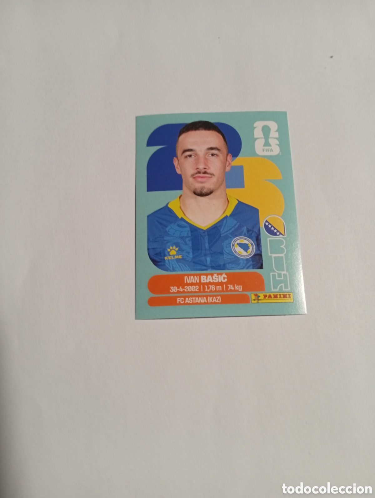 Cromos de f&uacute;tbol: BIH 12 World Cup 26 Panini