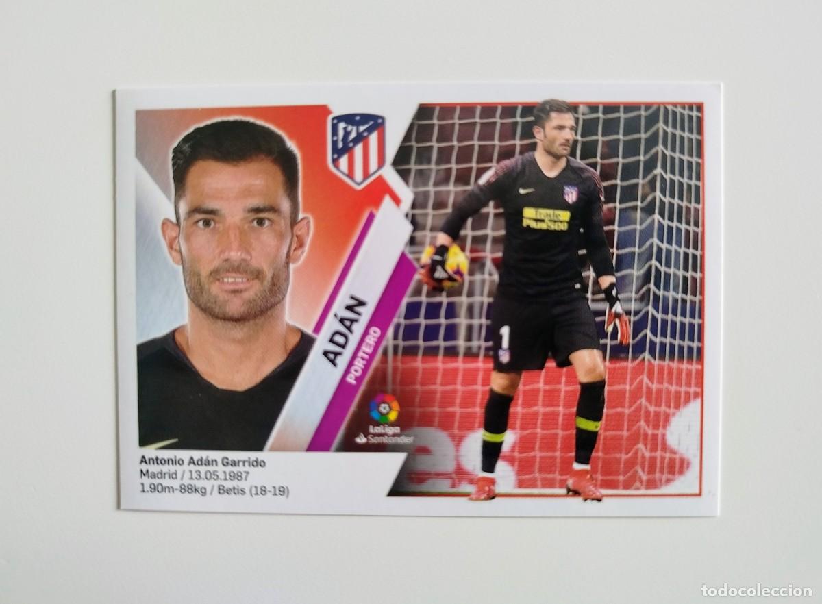 Cromos de f&uacute;tbol: Ad&aacute;n 2 SIN PEGAR NUNCA PEGADO Atl&eacute;tico de Madrid Liga Ediciones Este 19 20 / 2019 2020