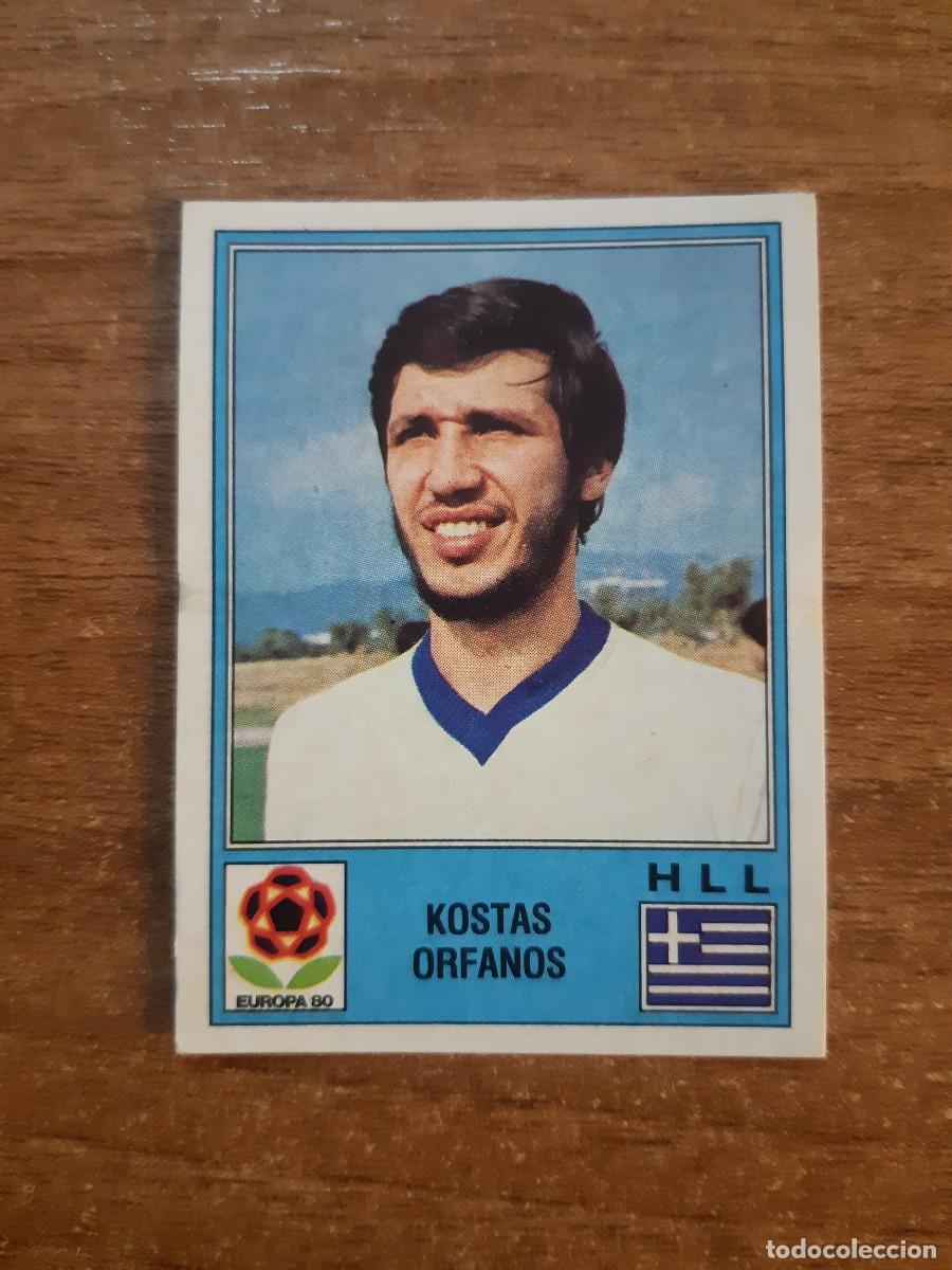 Cromos de f&uacute;tbol: N&deg;111 KOSTAS ORFANOS GRECIA EUROPA 80 PANINI EURO ITALIA 1980 PANINI.NUNCA PEGADO, SIN PEGAR