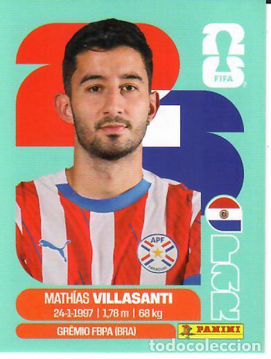 Cromos de f&uacute;tbol: CROMO PANINI MUNDIAL WORLD CUP 2026 - PAR9 PAR 9 - VILLASANTI - PARAGUAY
