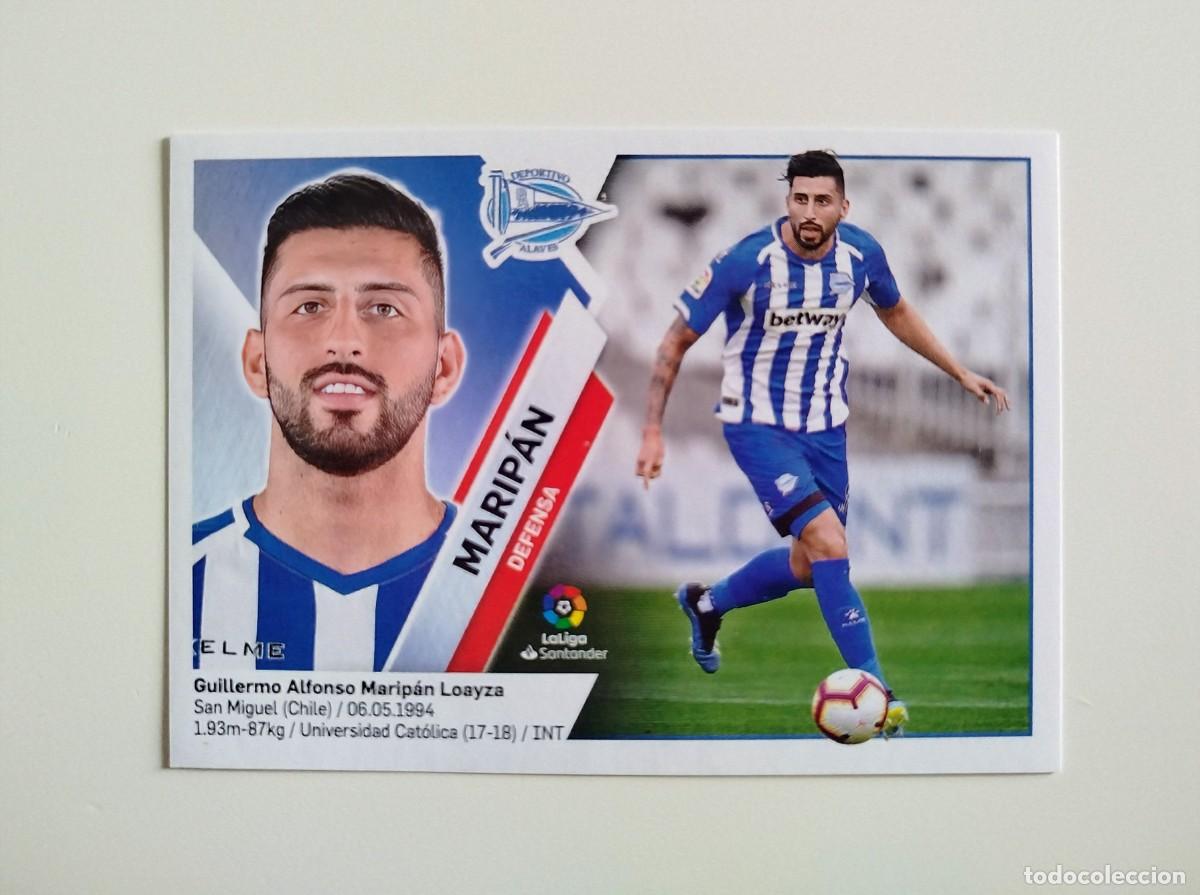 Cromos de f&uacute;tbol: Marip&aacute;n 5A SIN PEGAR NUNCA PEGADO Deportivo Alav&eacute;s Liga Ediciones Este 19 20 / 2019 2020