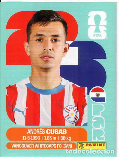 Cromos de f&uacute;tbol: CROMO PANINI MUNDIAL WORLD CUP 2026 - PAR12 PAR 12 - CUBAS - PARAGUAY