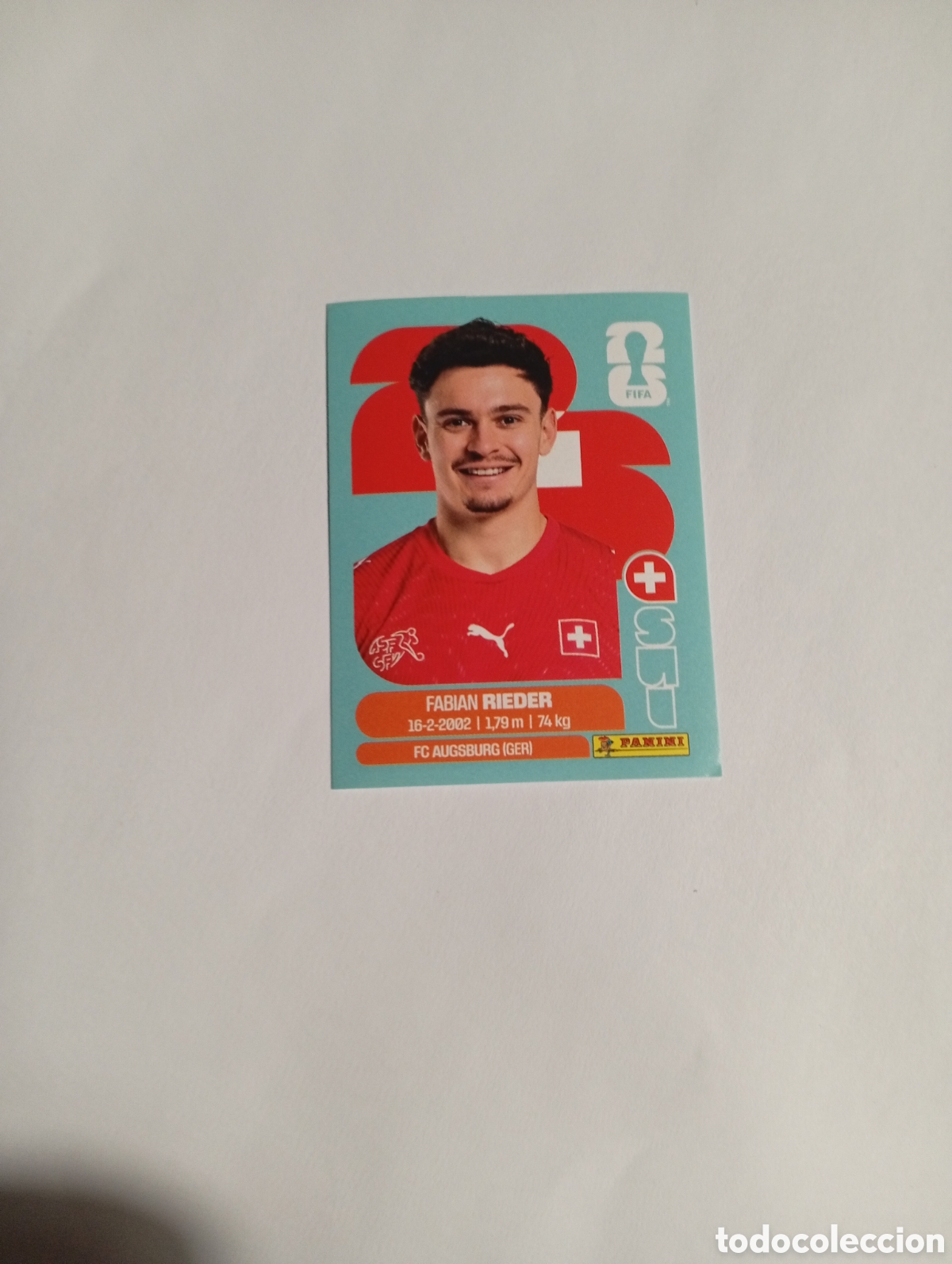 Cromos de f&uacute;tbol: SUI 12 World Cup 26 Panini