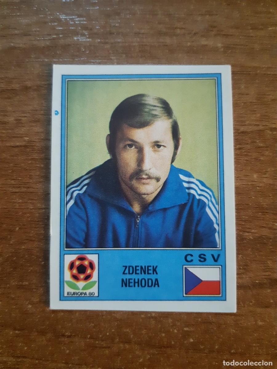 Cromos de f&uacute;tbol: N&deg;94 ZDENEK NEHODA CHECOSLOVAQUIA EUROPA 80 PANINI EURO ITALIA 1980 PANINI.NUNCA PEGADO, SIN PEGAR