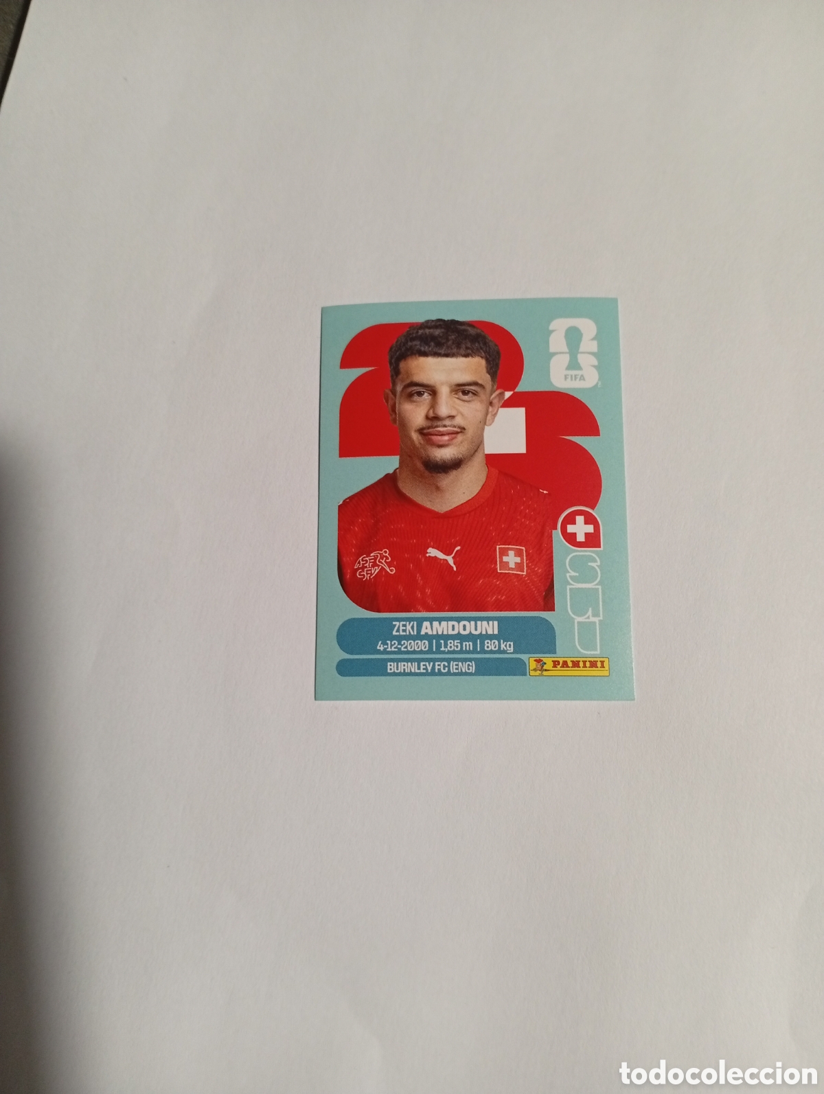 Cromos de f&uacute;tbol: SUI 20 World Cup 26 Panini