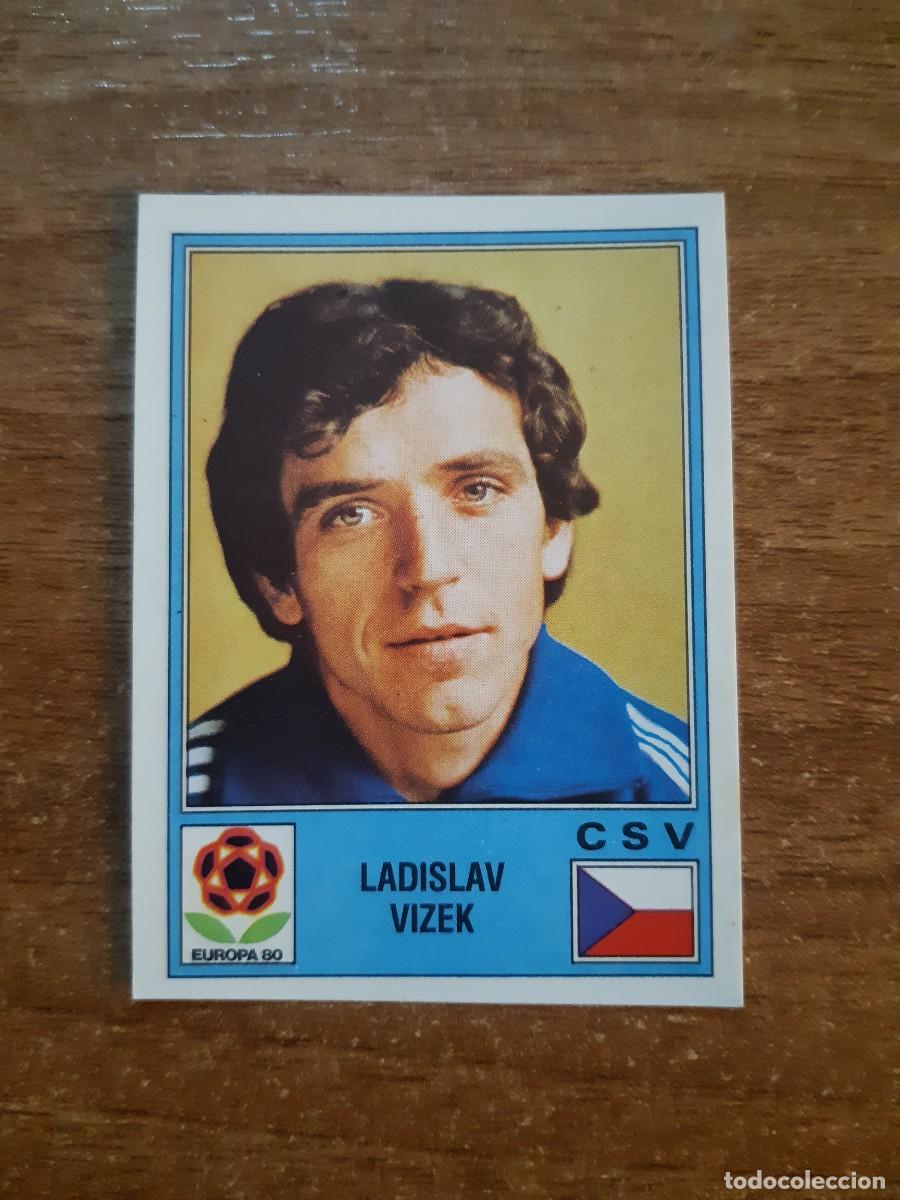Cromos de f&uacute;tbol: N&deg;93 LADISLAV VIZEK CHECOSLOVAQUIA EUROPA 80 PANINI EURO ITALIA 1980 PANINI.NUNCA PEGADO, SIN PEGAR