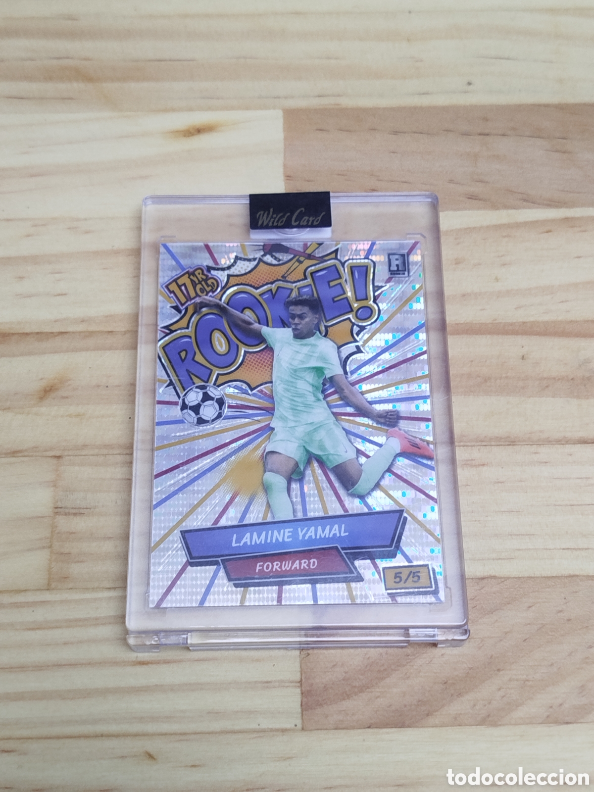 Cromos de f&uacute;tbol: Carta Lamine Yamal Rookie /5