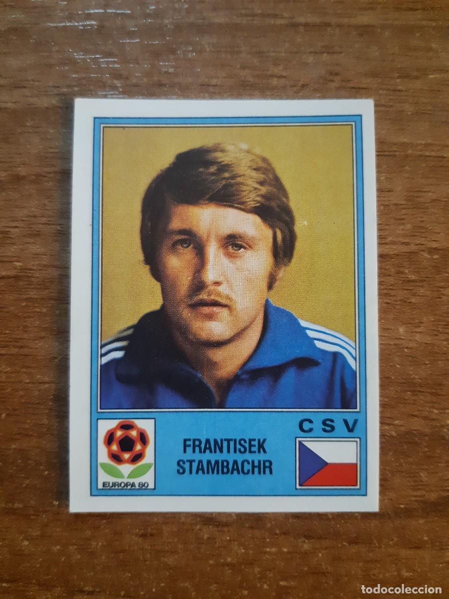 Cromos de f&uacute;tbol: N&deg;89 STAMBACHR CHECOSLOVAQUIA EUROPA 80 PANINI EURO ITALIA 1980 PANINI.NUNCA PEGADO, SIN PEGAR