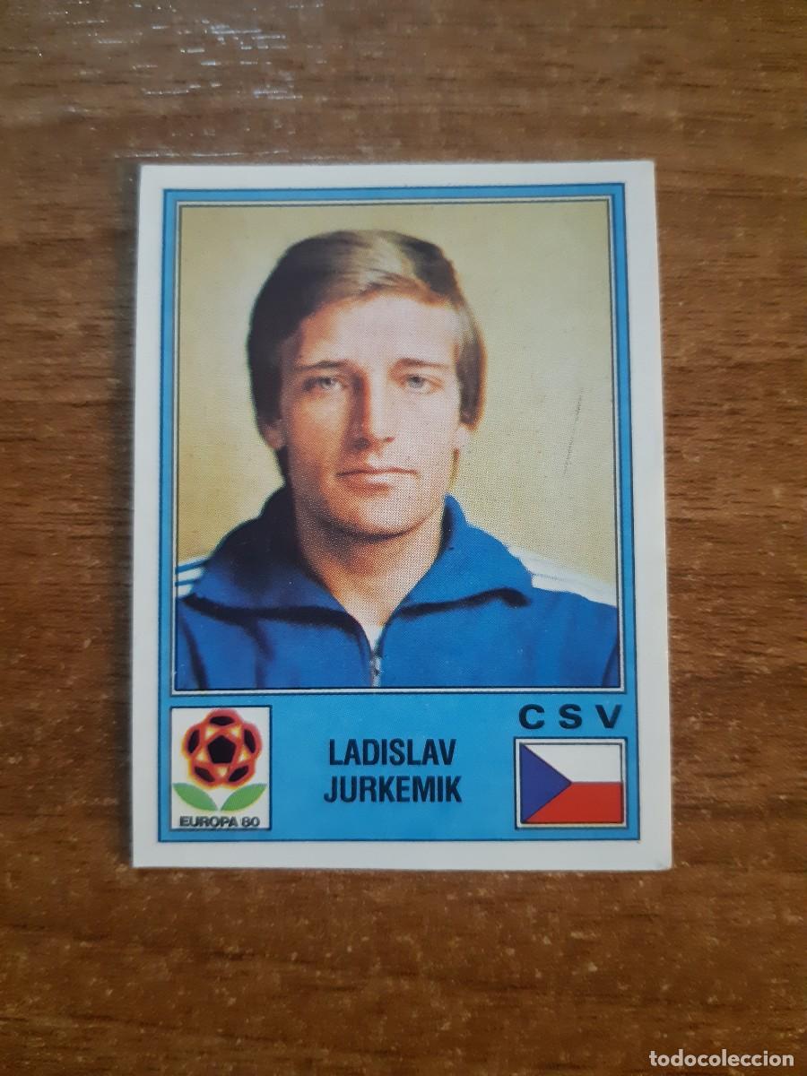 Cromos de f&uacute;tbol: N&deg;87 JURKEMIK CHECOSLOVAQUIA EUROPA 80 PANINI EURO ITALIA 1980 PANINI.NUNCA PEGADO, SIN PEGAR