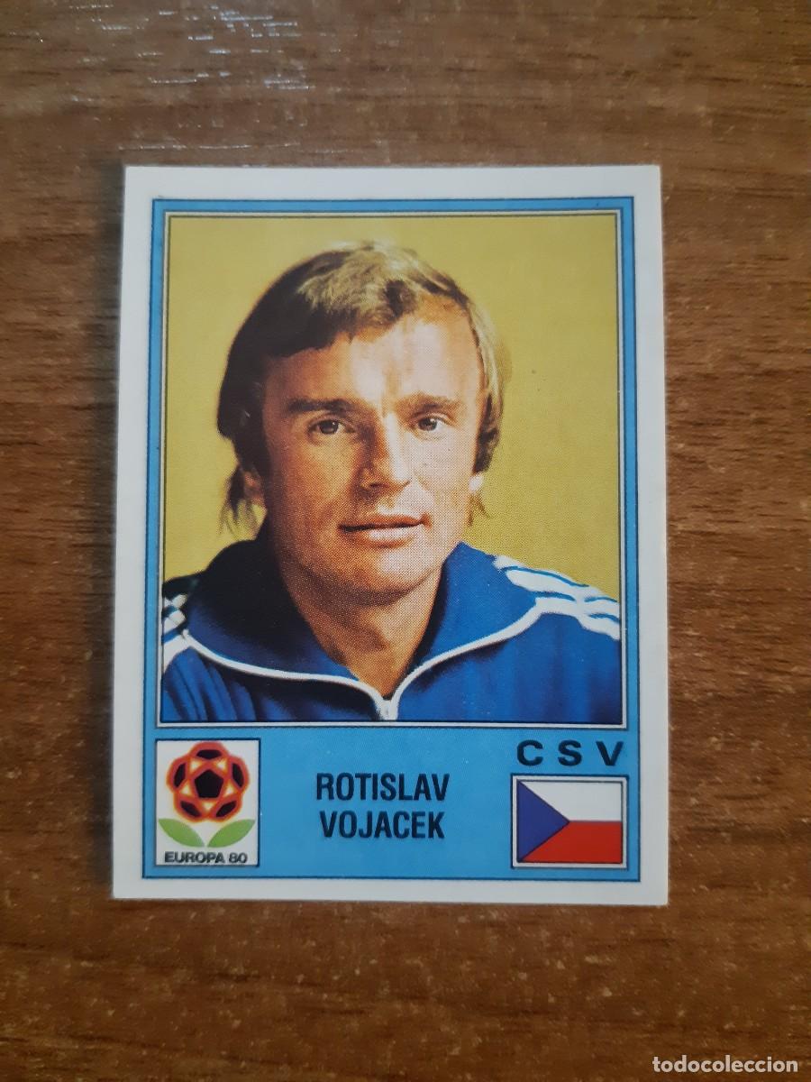 Cromos de f&uacute;tbol: N&deg;86 VOJACEK CHECOSLOVAQUIA EUROPA 80 PANINI EURO ITALIA 1980 PANINI.NUNCA PEGADO, SIN PEGAR