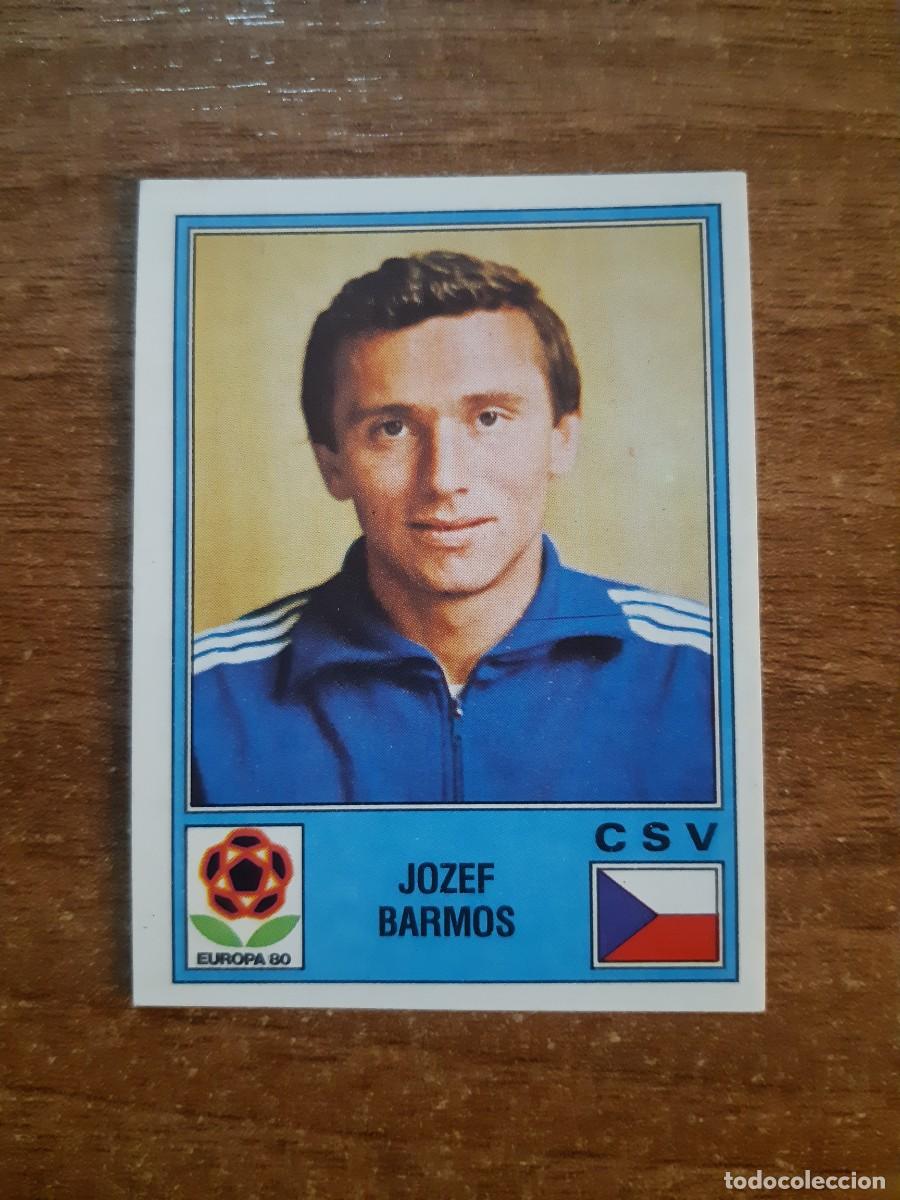 Cromos de f&uacute;tbol: N&deg;84 JOSEF BARMOS CHECOSLOVAQUIA EUROPA 80 PANINI EURO ITALIA 1980 PANINI.NUNCA PEGADO, SIN PEGAR