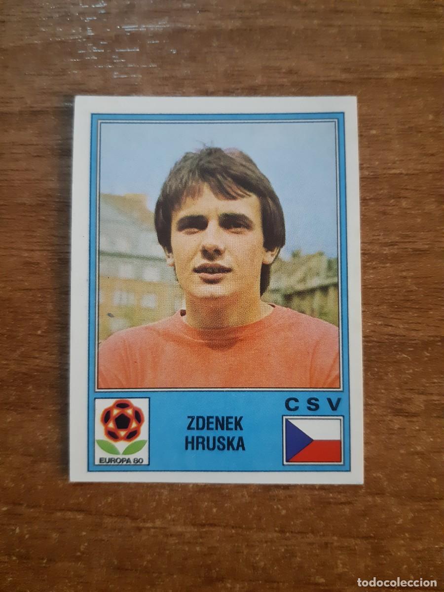 Cromos de f&uacute;tbol: N&deg;83 ZDENEK HRUSKA CHECOSLOVAQUIA EUROPA 80 PANINI EURO ITALIA 1980 PANINI.NUNCA PEGADO, SIN PEGAR