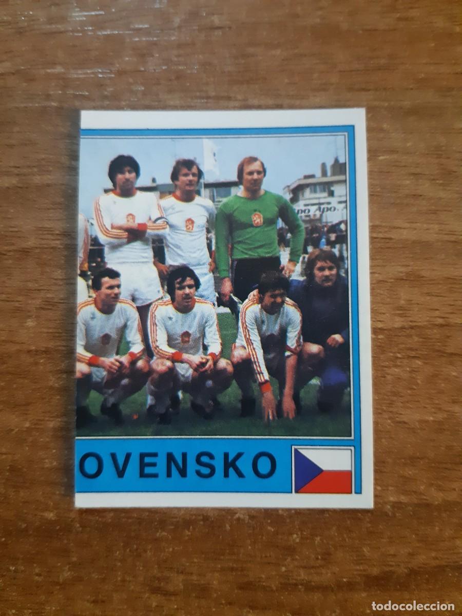 Cromos de f&uacute;tbol: N&deg;81 ALINEACI&Oacute;N CHECOSLOVAQUIA 2/2 EUROPA 80 PANINI EURO ITALIA 1980 PANINI.NUNCA PEGADO, SIN PEGAR