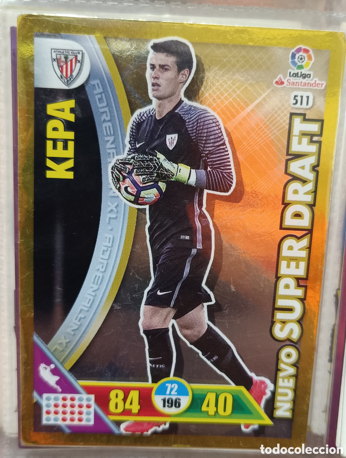 Cromos de f&uacute;tbol: 511 KEPA adrenalyn 16/17