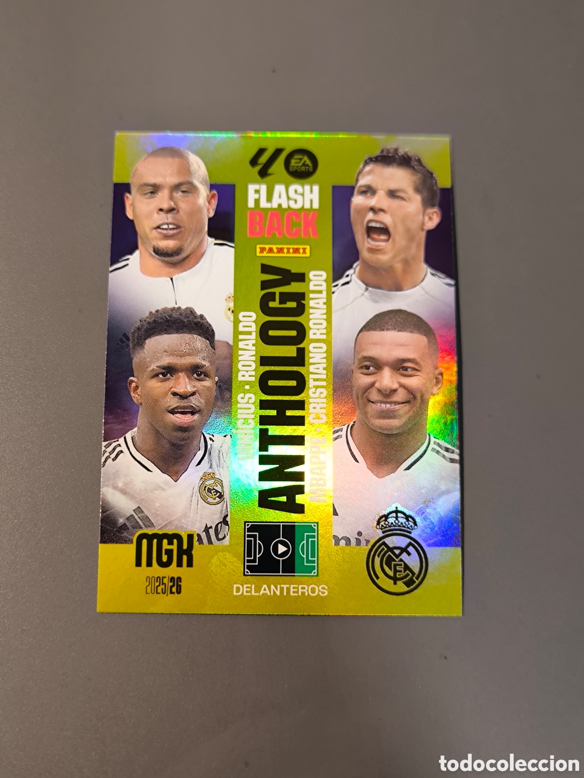 Cromos de f&uacute;tbol: ANTHOLOGY 440 Real Madrid Megacracks MGK 25 26