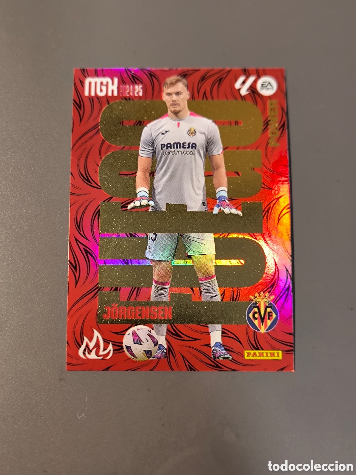Cromos de f&uacute;tbol: JORGENSEN P 383 Fuego Power Villarreal CF Megacracks MGK 25 26