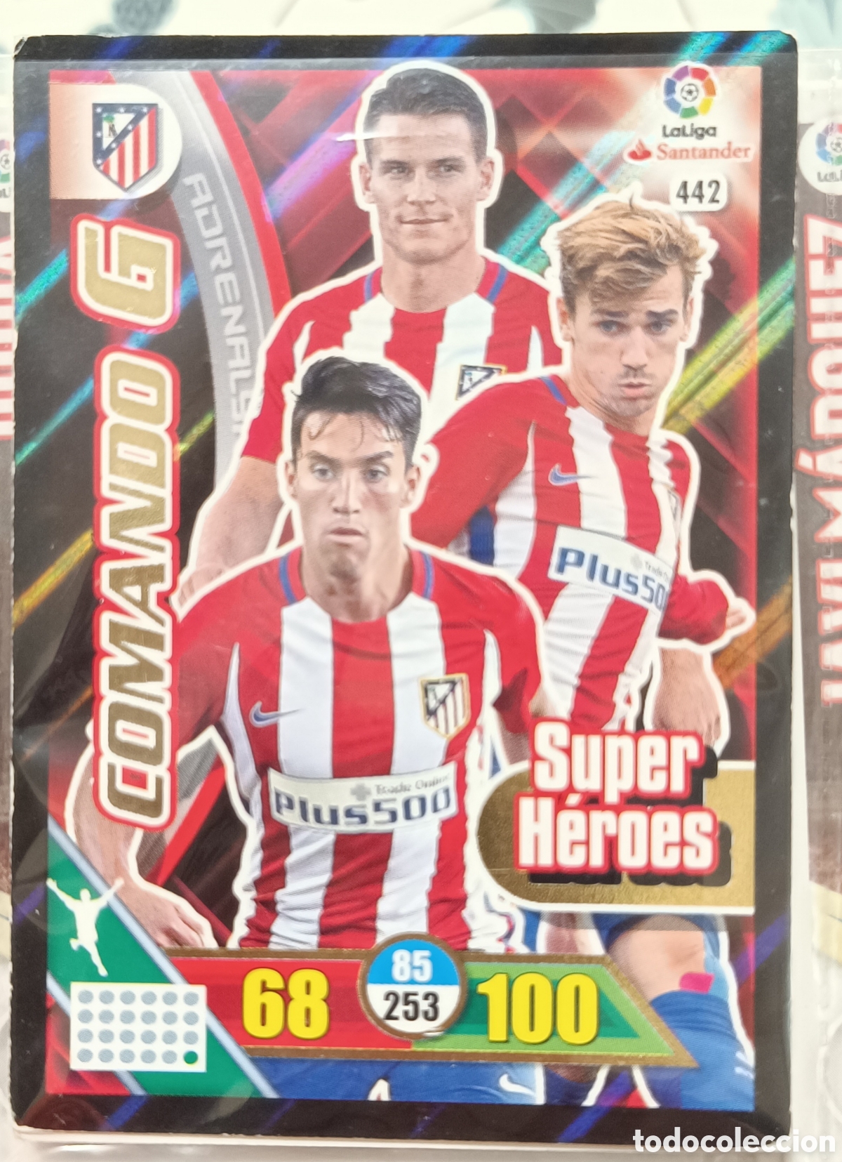 Cromos de f&uacute;tbol: 442 COMANDO G adrenalyn 16/17