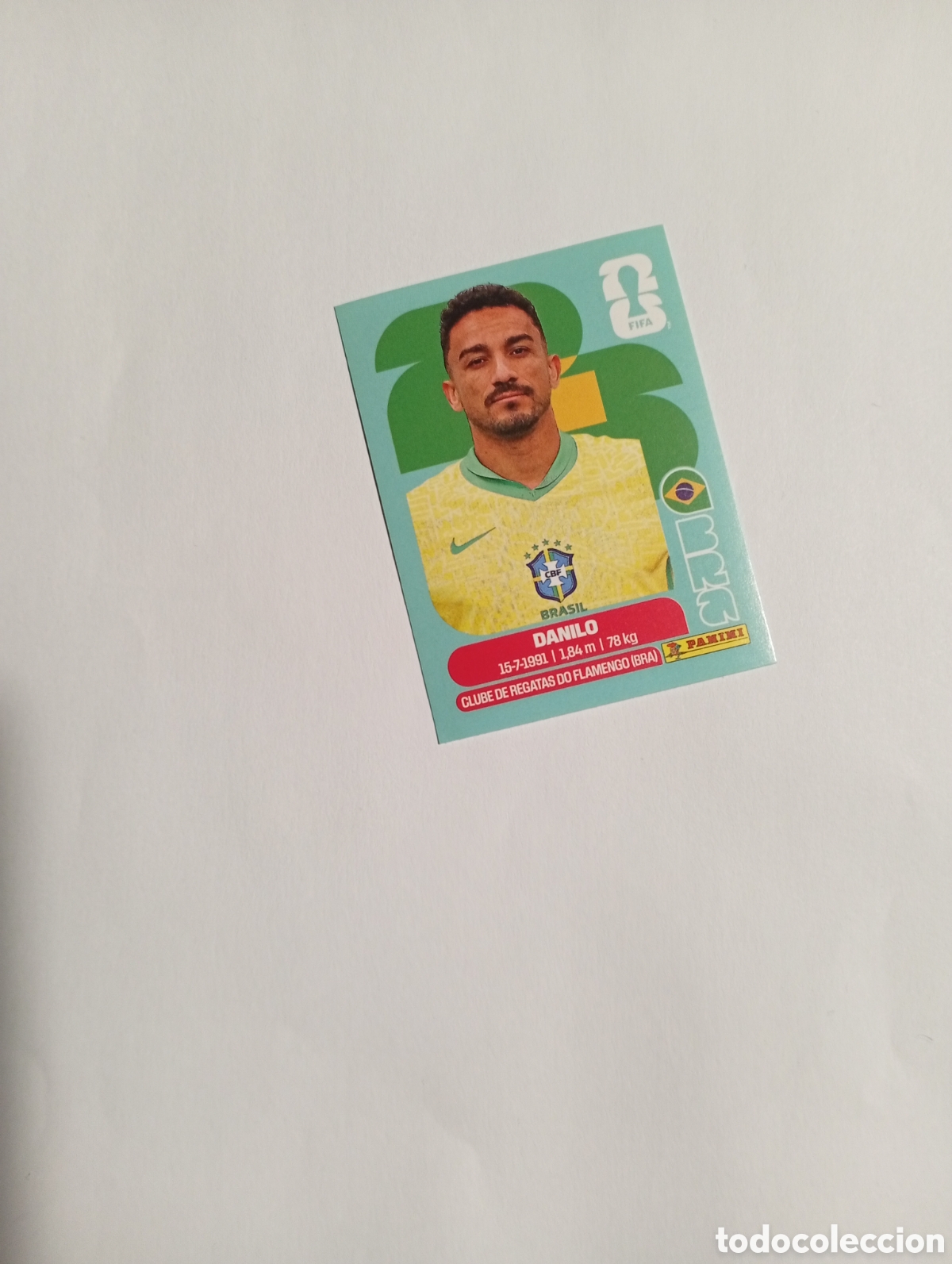 Cromos de f&uacute;tbol: BRA 7 World Cup 26 Panini
