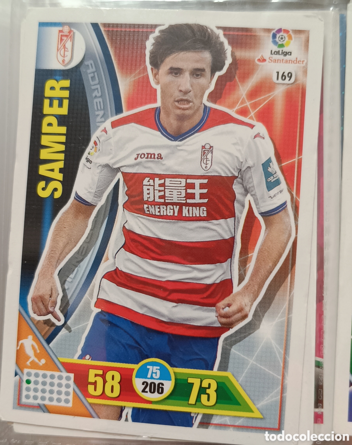 Cromos de f&uacute;tbol: 169 SAMPER adrenalyn 16/17