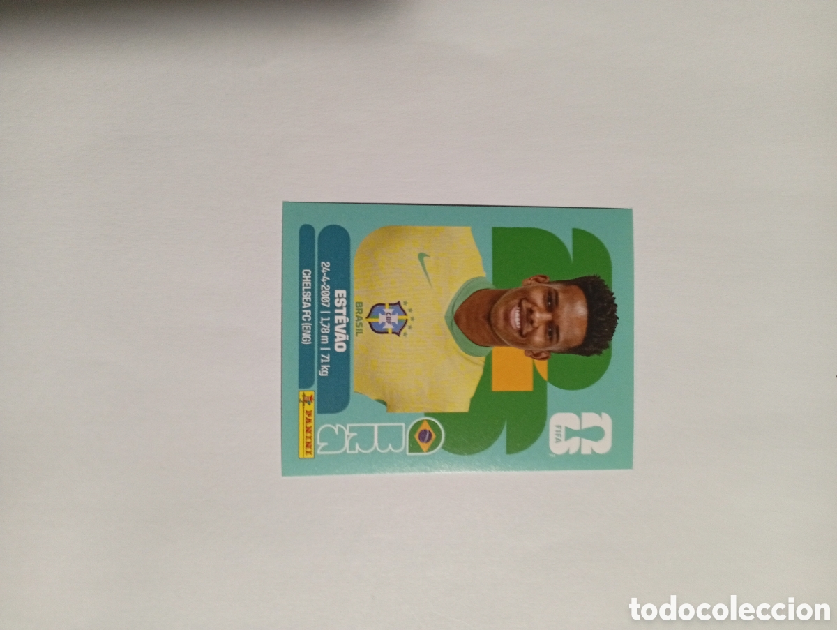 Cromos de f&uacute;tbol: BRA 20 World Cup 26 Panini