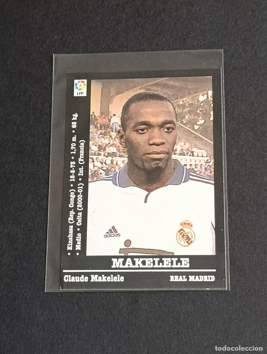 Cromos de f&uacute;tbol: MAKELELE COLOCA #77A REAL MADRID - LA LIGA 2000 2001 PANINI SPORTS 00 01 NUNCA PEGADO 77 A