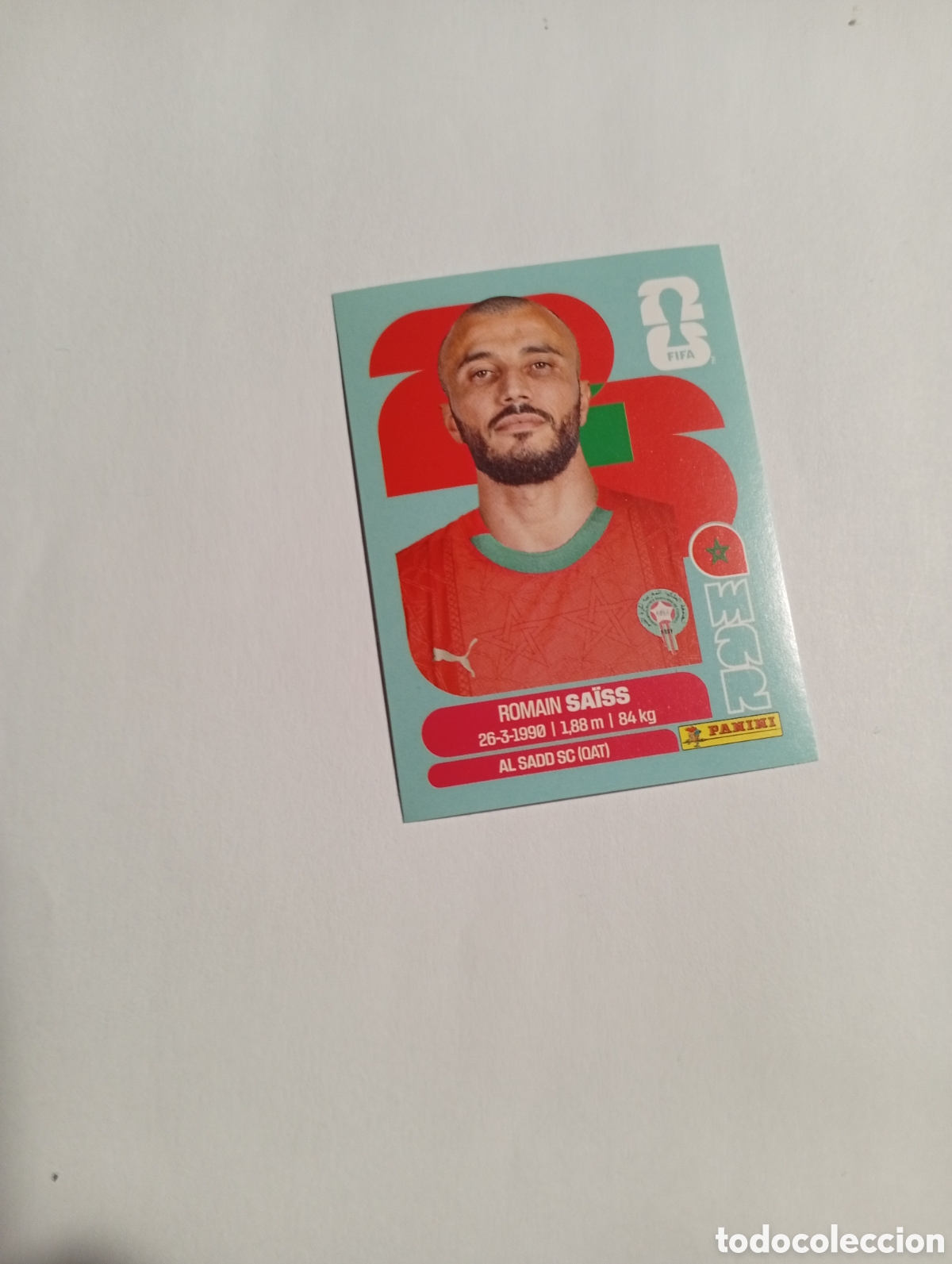 Cromos de f&uacute;tbol: MAR 7 World Cup 26 Panini