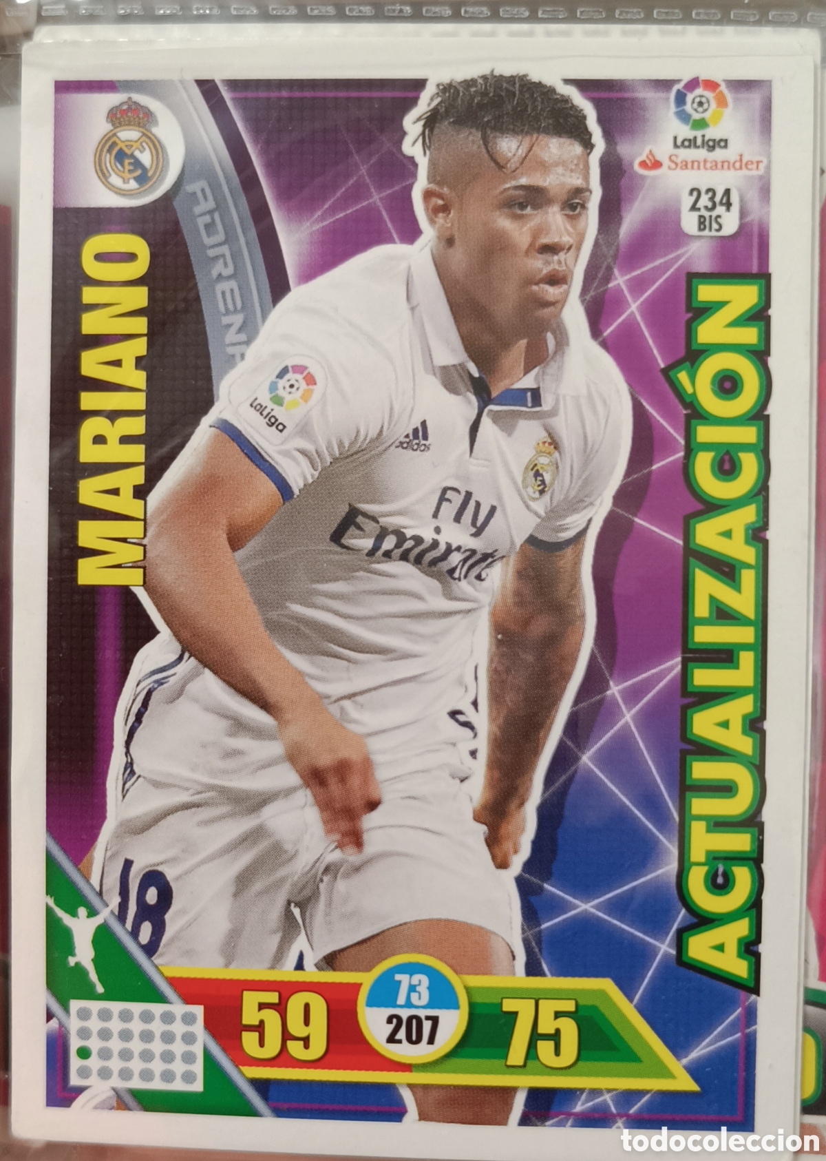 Cromos de f&uacute;tbol: 234 bis MARIANO adrenalyn 16/17