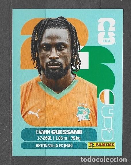 Cromos de f&uacute;tbol: Mundial 2026 - Evanni Guessand - N&deg; 19 - C&ocirc;te D,lvoire