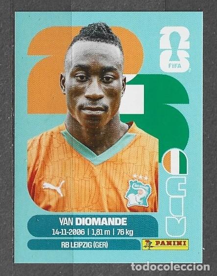 Cromos de f&uacute;tbol: Mundial 2026 - Van Diomande - N&deg; 18 - C&ocirc;te D,lvoire