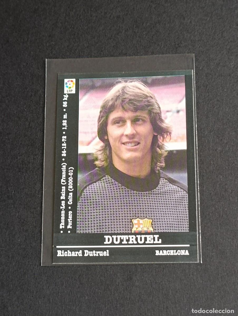 Cromos de f&uacute;tbol: DUTRUEL COLOCA #19A FC BARCELONA - LA LIGA 2000 2001 PANINI SPORTS 00 01 NUNCA PEGADO 19 A