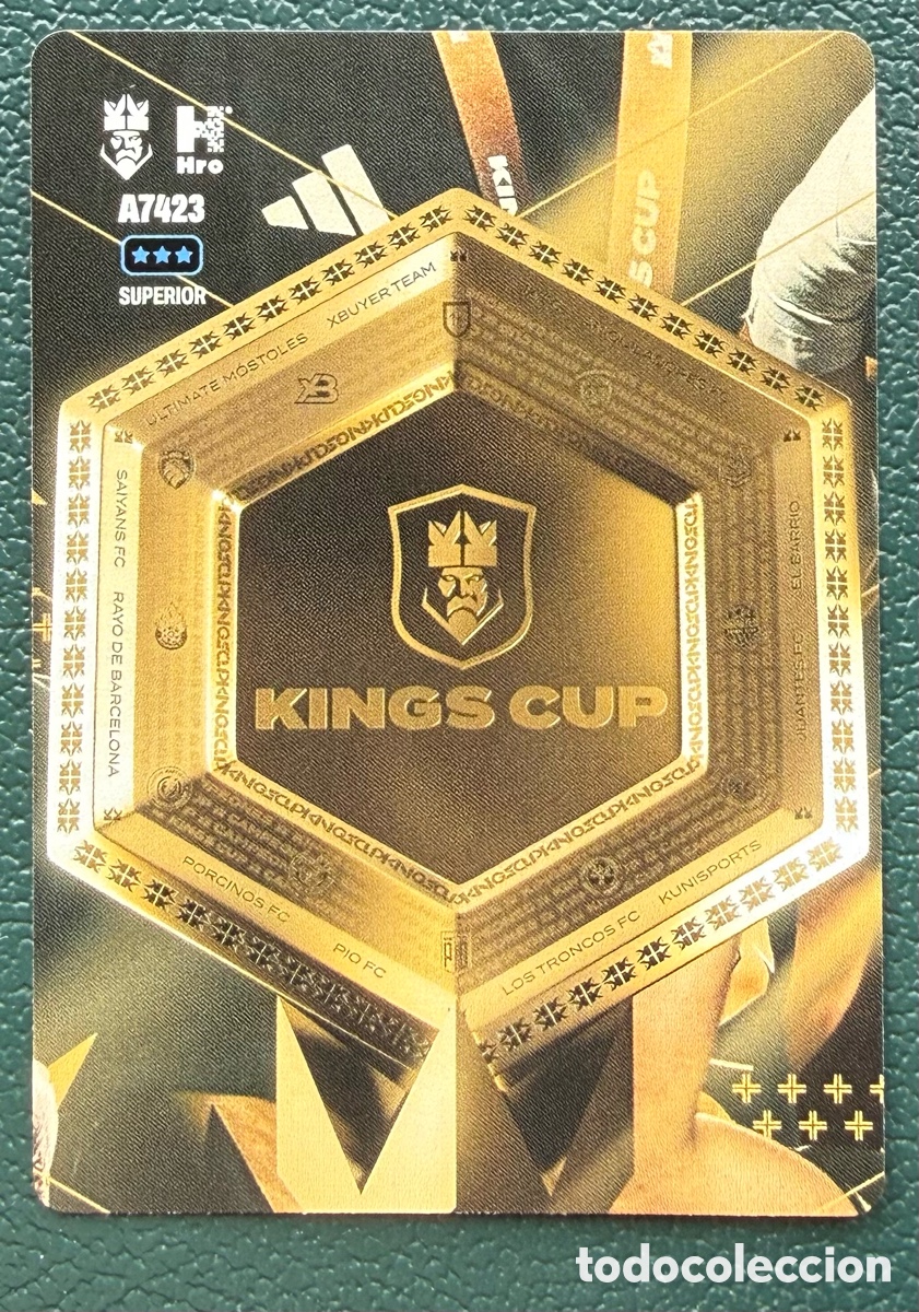 Football Stickers: A7423 ULTIMATE MOSTOLES CAMPEONES FICHAS ALBUM KINGS LEAGUE INFOJOBS 2024 KOLEX